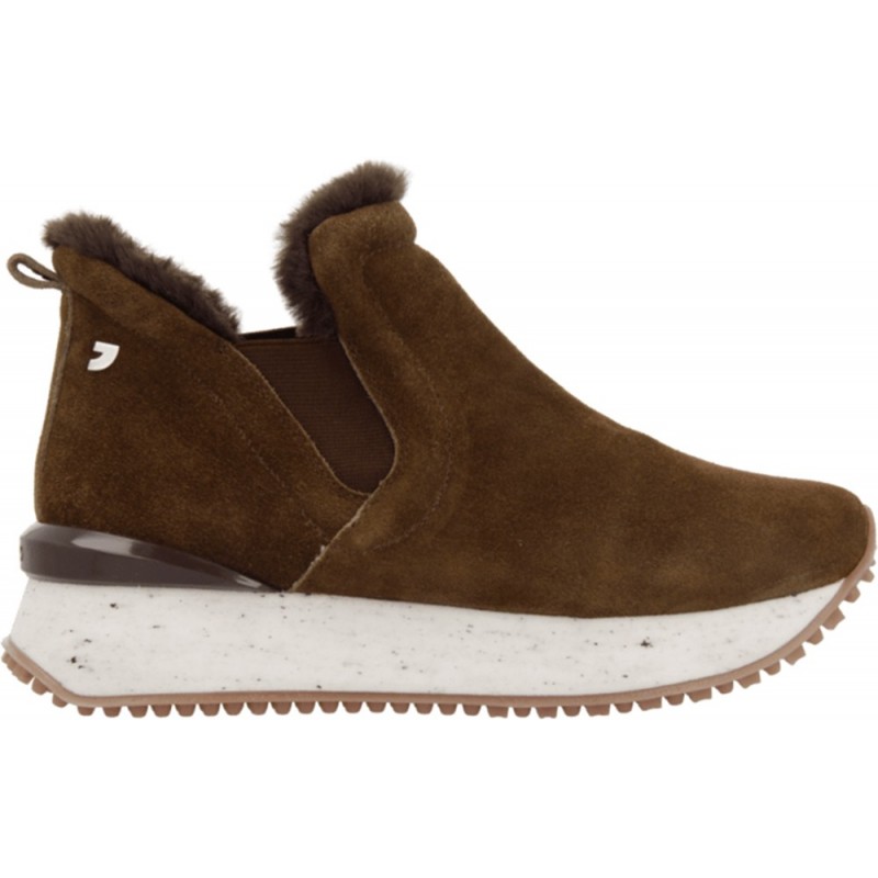 Baskets style bottes GIOSEPPO 64414 Jondal MARRON