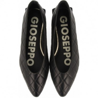 Gioseppo 64518 Ballerine en cuir rembourrée Sigdal NEGRO