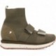 Gioseppo 67734 Baskets de type chaussette Elva KAKI