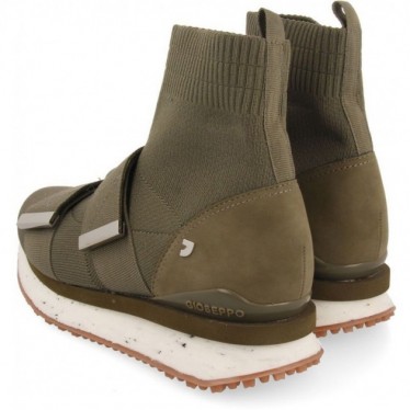 Gioseppo 67734 Baskets de type chaussette Elva KAKI