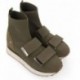Gioseppo 67734 Baskets de type chaussette Elva KAKI