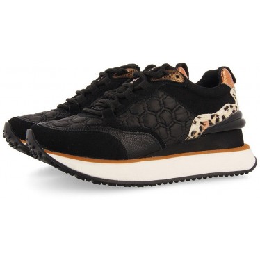 Gioseppo 64339 Baskets à imprimé animal Skien NEGRO