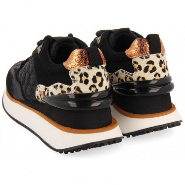 Gioseppo 64339 Baskets à imprimé animal Skien NEGRO