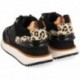 Gioseppo 64339 Baskets à imprimé animal Skien NEGRO