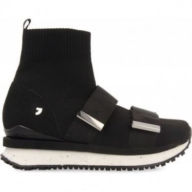 Gioseppo 67734 Baskets de type chaussette Elva NEGRO