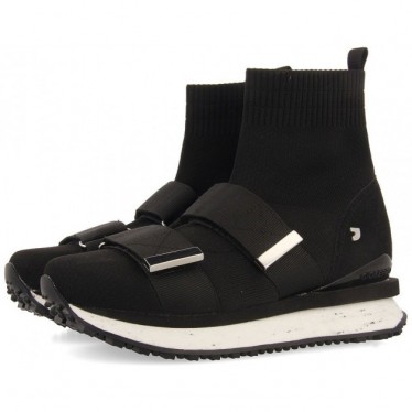 Gioseppo 67734 Baskets de type chaussette Elva NEGRO