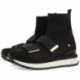 Gioseppo 67734 Baskets de type chaussette Elva NEGRO