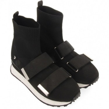 Gioseppo 67734 Baskets de type chaussette Elva NEGRO