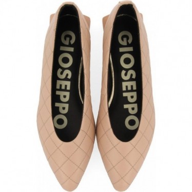 Gioseppo 64518 Ballerine en cuir rembourrée Sigdal NUDE