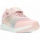 GARVALIN 241821C baskets fille en maille ROSA