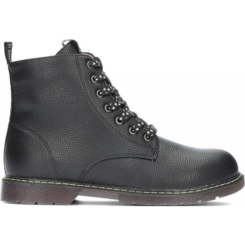Bottes pour filles par GARVALIN 241565 étoiles mates NEGRO