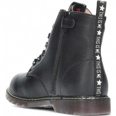 Bottes pour filles par GARVALIN 241565 étoiles mates NEGRO
