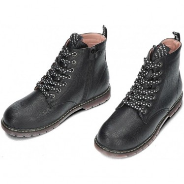 Bottes pour filles par GARVALIN 241565 étoiles mates NEGRO