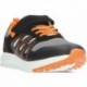 GARVALIN 241821B chaussures de sport pour enfants en maille NEGRO