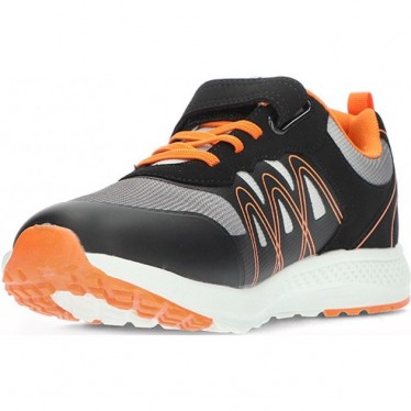 GARVALIN 241821B chaussures de sport pour enfants en maille NEGRO
