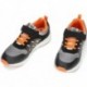 GARVALIN 241821B chaussures de sport pour enfants en maille NEGRO