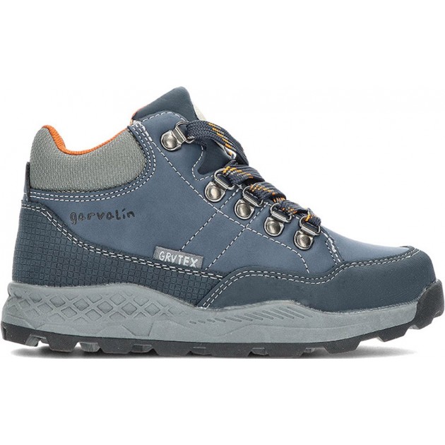 GARVALIN 241541 bottines garçon mat AZUL_MARINO