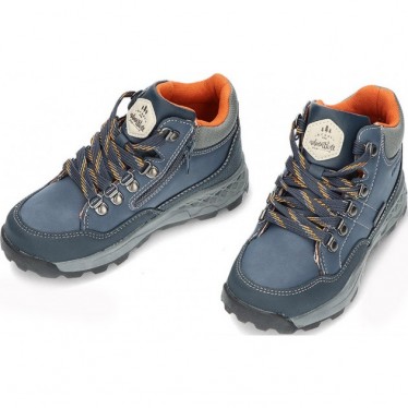 GARVALIN 241541 bottines garçon mat AZUL_MARINO