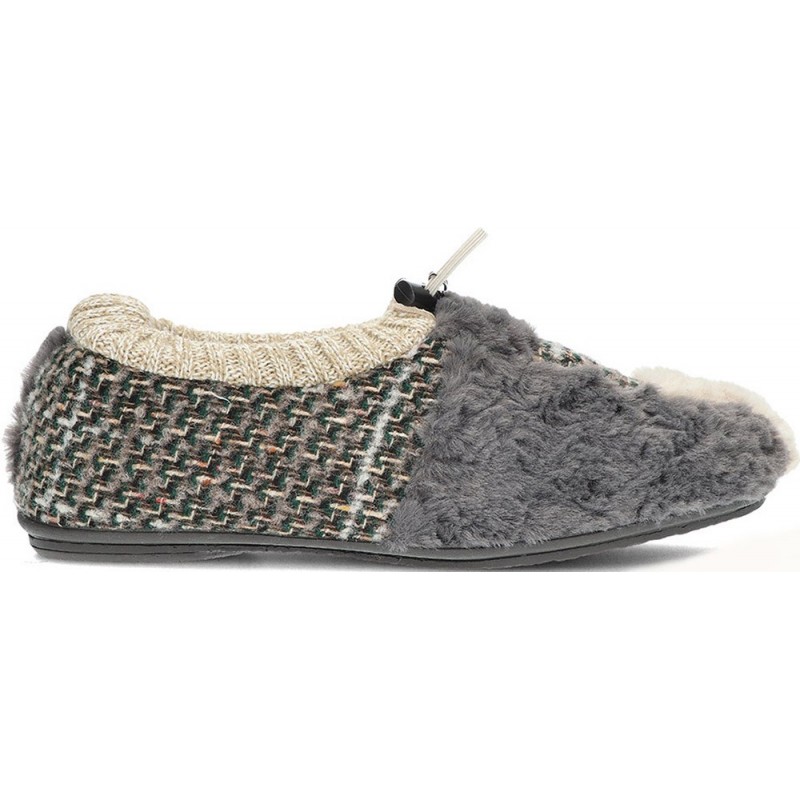 Chausson homme VULLADI modèle 5614 cas GRISES_TRICOT