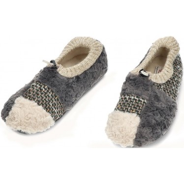 Chausson homme VULLADI modèle 5614 cas GRISES_TRICOT