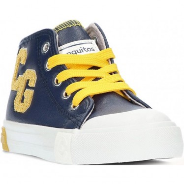 CONGUITOS baskets unisexes ours 127004 hautes LETTERS_NAVY