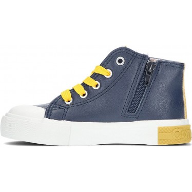 CONGUITOS baskets unisexes ours 127004 hautes LETTERS_NAVY