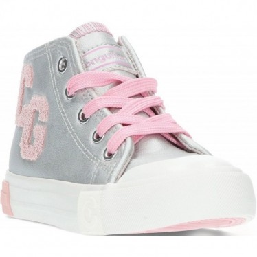 CONGUITOS baskets unisexes ours 127004 hautes LETTERS_SILVER