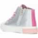 CONGUITOS baskets unisexes ours 127004 hautes LETTERS_SILVER