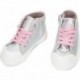 CONGUITOS baskets unisexes ours 127004 hautes LETTERS_SILVER