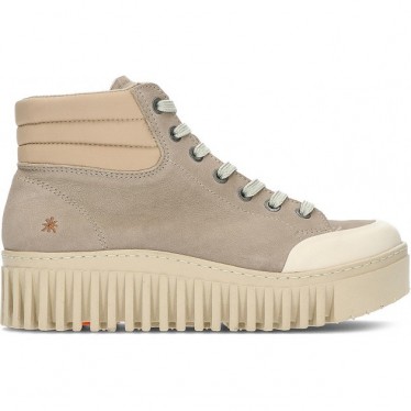 BOTTINES EN NUBUCK ART 1532 TAUPE