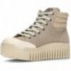 BOTTINES EN NUBUCK ART 1532 TAUPE