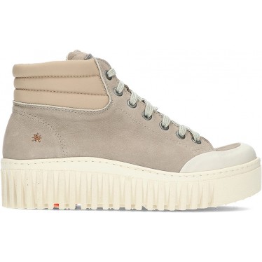 BOTTINES EN NUBUCK ART 1532 CREAM