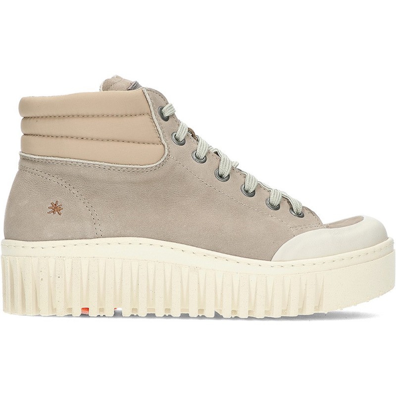 BOTTINES EN NUBUCK ART 1532 CREAM