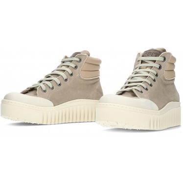 BOTTINES EN NUBUCK ART 1532 CREAM
