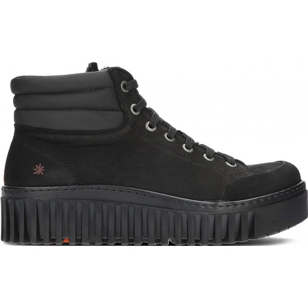 BOTTINES EN NUBUCK ART 1532 BLACK BOTTINES EN NUBUCK ART 1532 BLACK