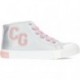 Baskets fille CONGUITOS 264004G LETTERS_SILVER