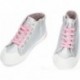 Baskets fille CONGUITOS 264004G LETTERS_SILVER
