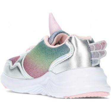 Baskets fille CONGUITOS 261018 avec lumières UNICORN_SILVER