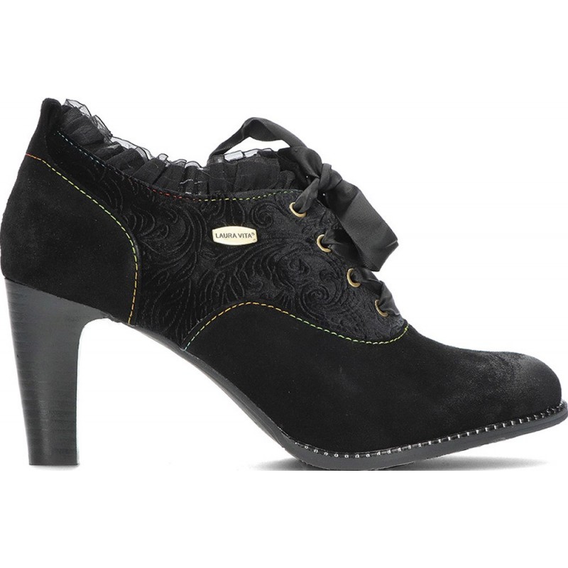 Bottines femme LAURA VITA alcbaneo244 NOIR