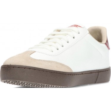 Baskets femme VICTORIA 126201 Berlin BURDEOS_BLANCO