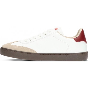 Baskets femme VICTORIA 126201 Berlin BURDEOS_BLANCO