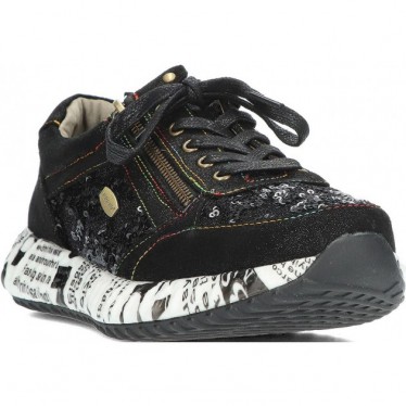 Baskets femme LAURA VITA burton11G NOIR