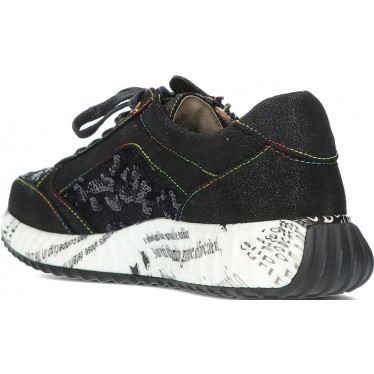 Baskets femme LAURA VITA burton11G NOIR