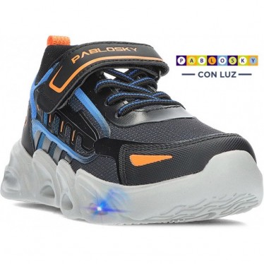 PABLOSKY baskets pour enfants 978515 nikko BLACK_BLUE
