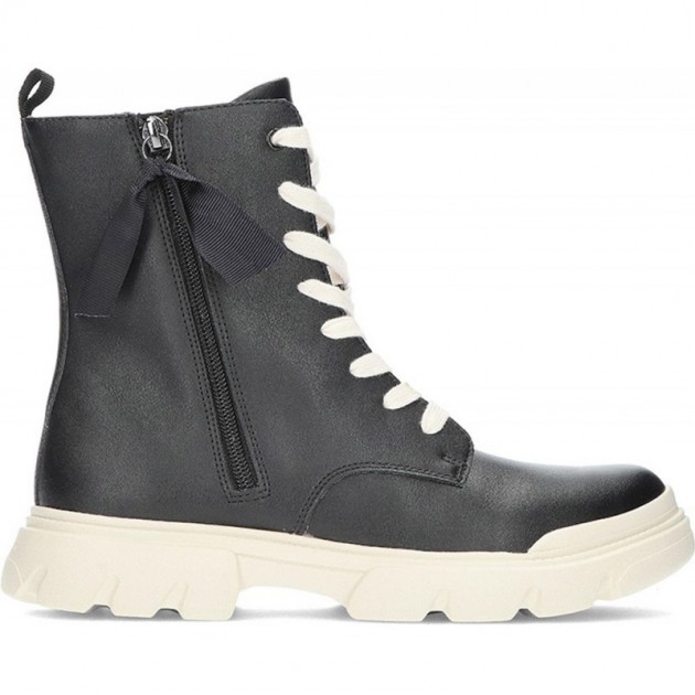 BOTTE GEOX J.JUNETTE J36HVG NEGRO_BLANCO