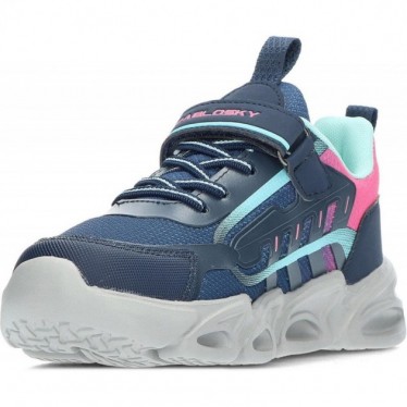 PABLOSKY baskets fille 978520 nikko NAVY_FUXIA