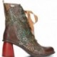 Bottines femme LAURA VITA modèle EVCAO311 CHOCO