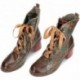Bottines femme LAURA VITA modèle EVCAO311 CHOCO
