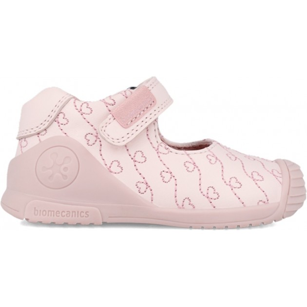 Ballerine pour fille Biomecanics 241100 Imprimé coeur COTTON Ballerine pour fille Biomecanics 241100 Imprimé coeur COTTON