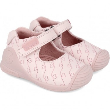 Ballerine pour fille Biomecanics 241100 Imprimé coeur COTTON